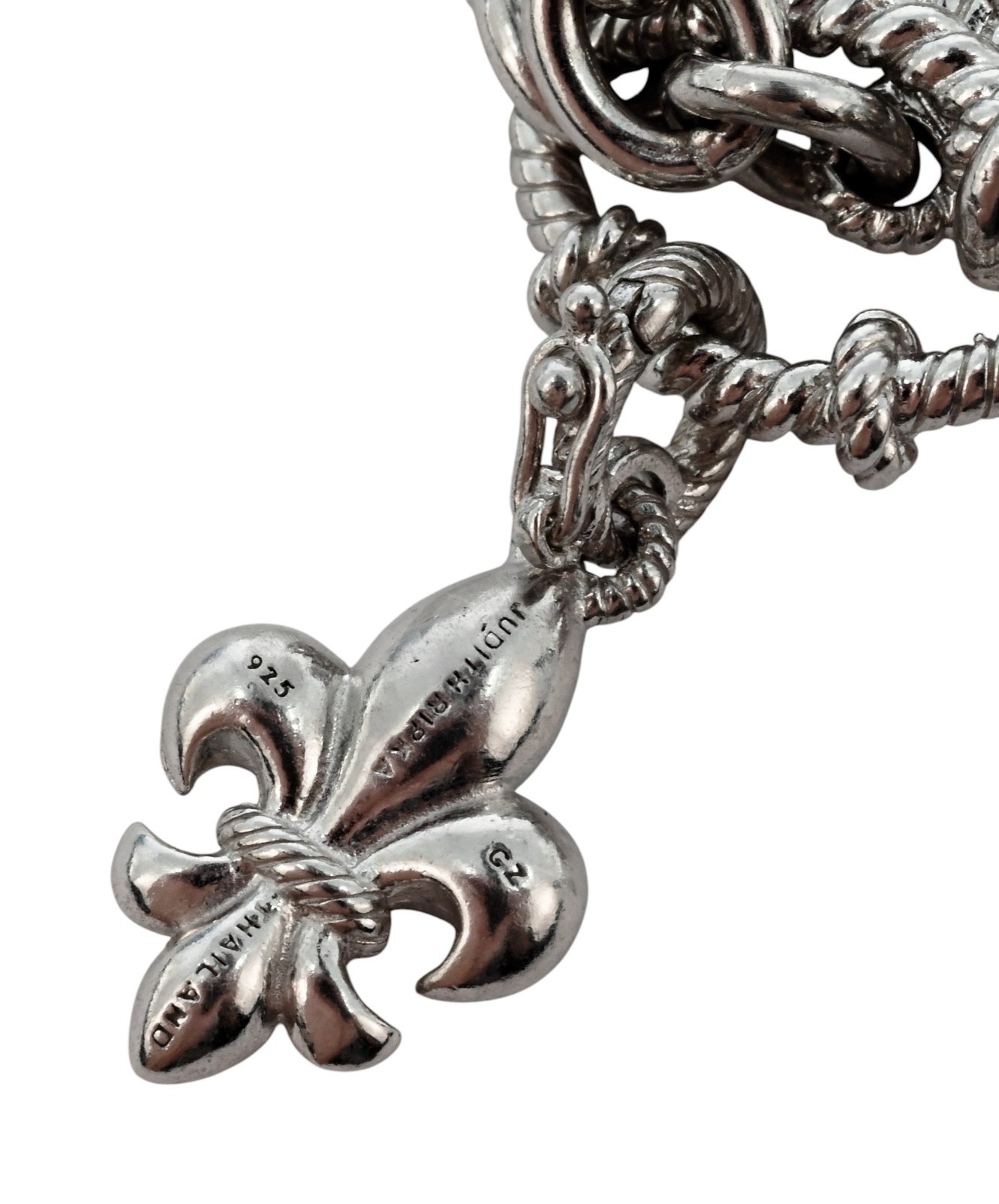 Judith Ripka Solid 925 Sterling Silver Marquise B… - image 5