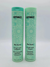 Amika The Kure Strength Repair Shampoo/Conditioner 9.2 oz