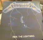 Metallica Ride the Lightning vinyl Lp Record new sealed