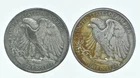 Sharp 50c 1939 1944 Walking Liberty Half Dollar - Collection Lot *718