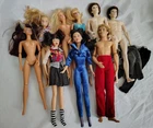 Lot of 9 Vintage Barbie Dolls 90s to 2010s Generation Girl Mari, Ken, Edward ETC