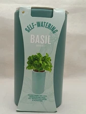 Kitchen Herb Kit In Self Watering Pot  | Modern Sprout 6 inch Tumbler, new