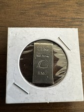 1/10oz Silver Bar HMC .999 105.30 per troy oz