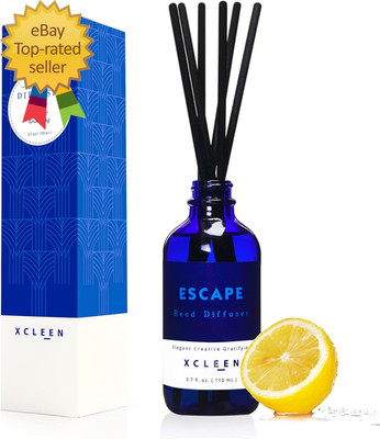 Reed Diffusers Set 3.7 Oz Scent Diffuser 6 Reed Diffuser Sticks Home Fragrance