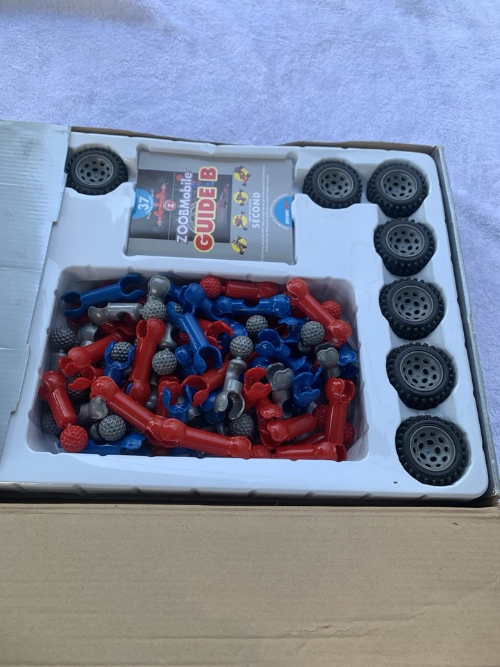 Zoob Mobile Car Designer 76 Piece Building Set Kit STEAM Educational Toy Gift - Image 4 of 4