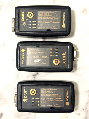 LOT OF 3 Dickey-John dj DART field data transfer tool