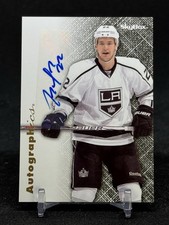 12-13 Fleer Retro Trevor Lewis Auto Skybox Autographics LA Kings 2012