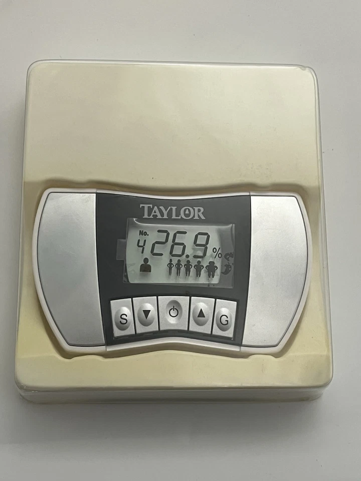 Analizador de grasa corporal portátil Taylor 8 memoria de usuario Foto 2 de 4