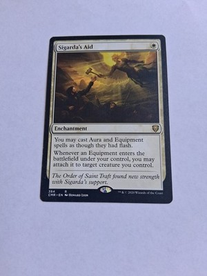 MTG Sigarda's Aid Commander Legends 