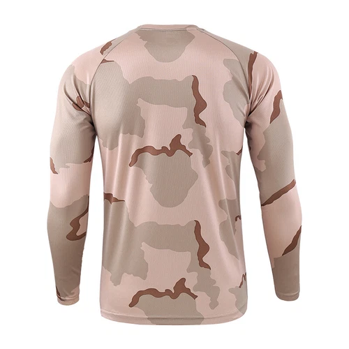 #Casual ESDY Mens Combat T-shirt Long Sleeve Camouflage Army Tactical MilitaryA+ - Picture 22 of 46
