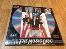 THE WHO " Live - Featuring The Rock Opera Tommy ** " LASERDISC ** Japan 1996'