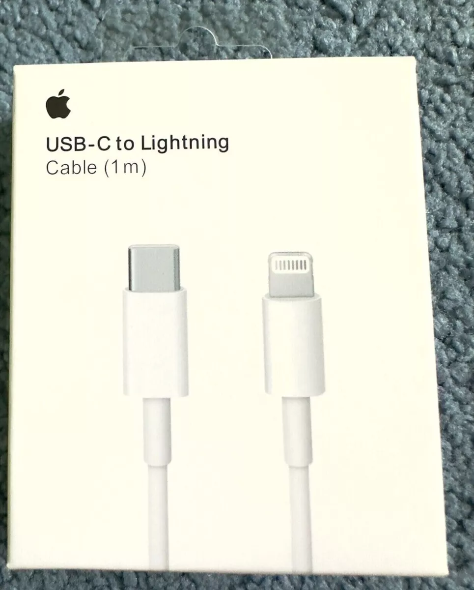 Original APPLE Cable USB Chargeur pour Apple iPhone lightning