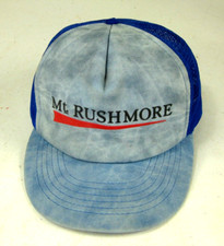 Vintage Mount Rushmore Baseball Cap Truckers Snapback Hat