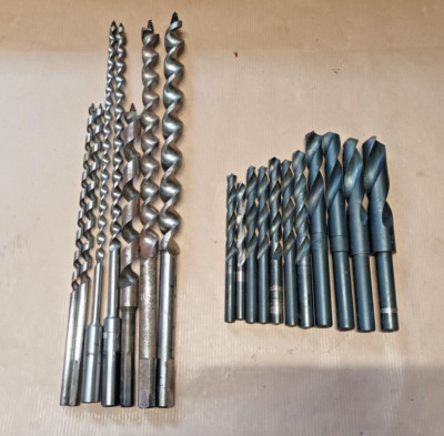 Ex MOD /|\ Set Holzschnecke & HSS Metallbohrer Bits SDS Plus
