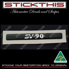 <!--F#f_0-->Suits Holden HSV VQ SV90 Dash Badge Decal Domed Sticker<!--F/-->