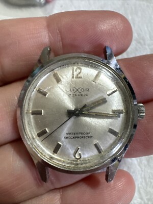 Stainless Steel Lexor Uhren QualitÃ¤t 1960's VINTAGE LUXOR WATER