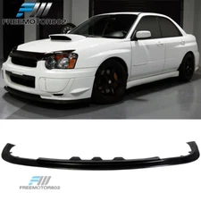 Fit 04-05 Subaru Impreza STI Style PP Front Bumper Lip Splitter