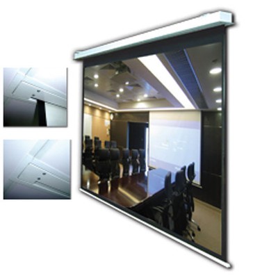 110 Electric Motorised In Ceiling Projector Screen 16 10 Ebay