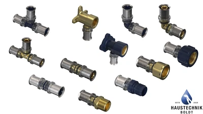 Wavin Tigris Pressfittings, M5/K5, verschiedene Formstücke und Größen auf Lager