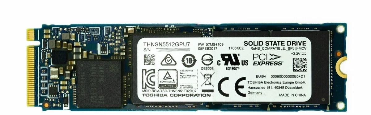 Toshiba 512 GB Solid State Drives for sale | eBay