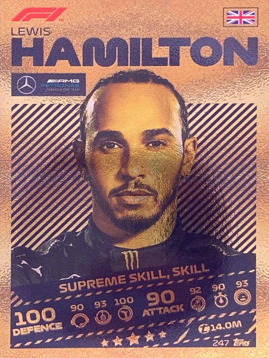 ➠ Topps F1 Turbo Attax 2021 Formula #247 Lewis Hamilton
