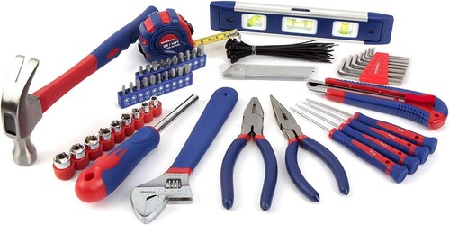 Werkzeugset Universal Haushalt Werkzeugkoffer 100 Teilig Werkzeugsatz Mechaniker - Bild 3 von 9