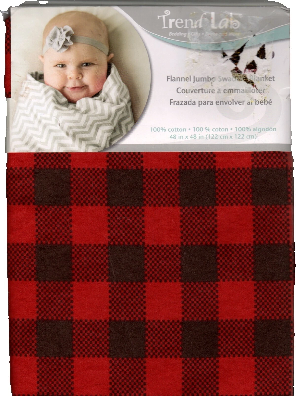 Flannel Holiday Nursery Bedding