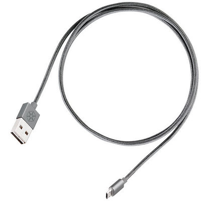 Silverstone SST-CPU01C Reversible USB-A to Reversible Micro-B Cable 1 Meter