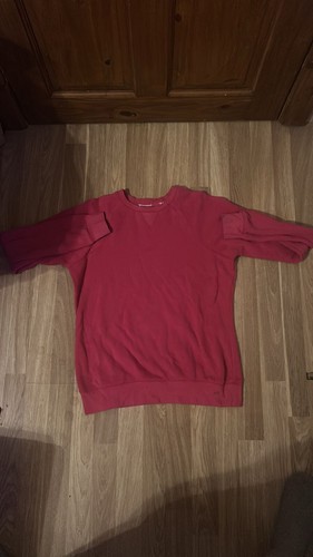 CHAMPION LADIES SWEATER FULL SLEEVE PINK UK S IN USED CONDITION