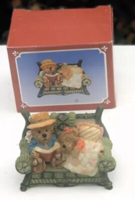 Münster Geschenkartikel Teddybär Ehemann liest Frau schläft Figur