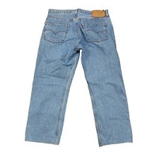Vintage Levi's 501 Straight Leg Jeans Made in USA Men's 36x27