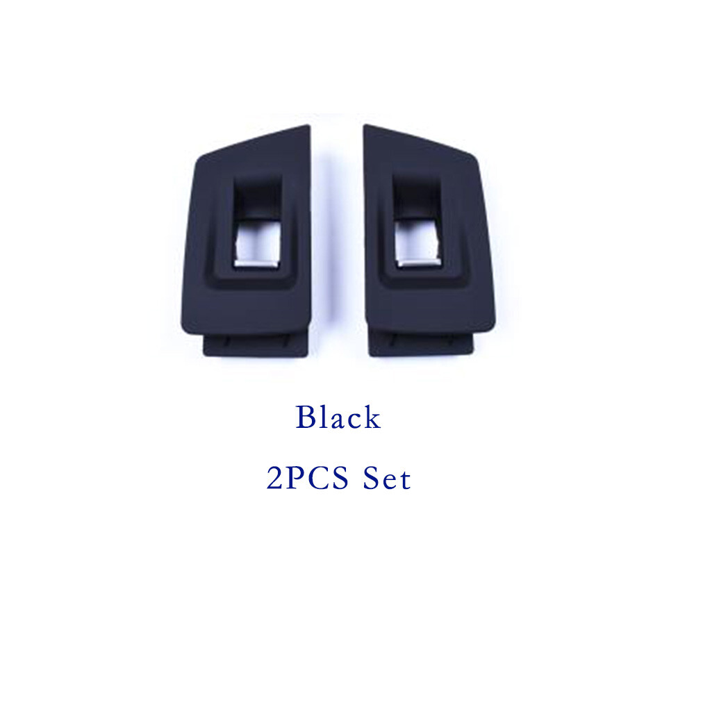 BMW 5 Series F18 Rear Window Switch Panel 2PCS Black Long-Axis Set