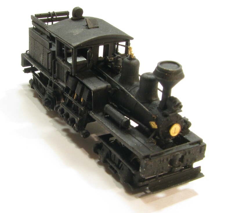 PRECISION SCALE CLASS “A “ SHAY 20TON完成品 PRECISION SCALE CLASS “A “ SHAY 20TON完成品 Locomotive Model Kit