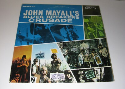 JOHN MAYALL'S BLUES BREAKERS LP CRUSADE London PS 529 (MICK TAYLOR