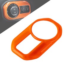 Car Headlight Switch Button Panel Trim Deco Cover For Jeep Wrangler JL 2018-2021