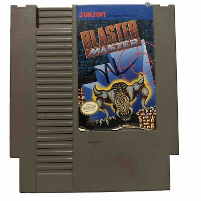 #ad Blaster Master Nintendo Entertainment System 1988 NES Authentic Video Game $8.99