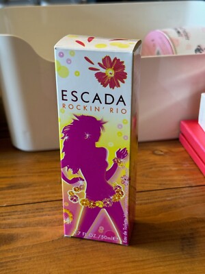 Escada Rockin Rio Women's Floral Eau de Toilette Natural Spray 1.7 fl oz / 50ml