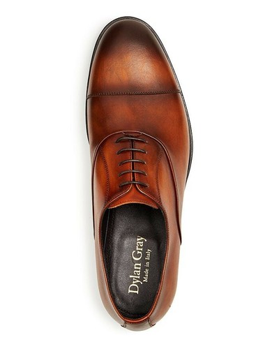 Dylan Gray Fortuno Brown Cap Toe Oxford 