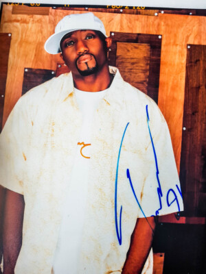 Timbaland - Original in person Autogramm auf Foto