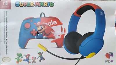 PDP Gaming Offiziell Lizenziertes Mario Bundle für (Nintendo Switch)