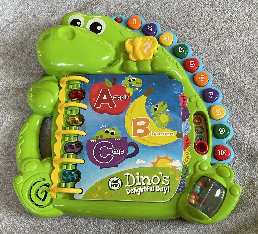 LeapFrog Dino's Delightful Day Story ABCs music numbers 6005