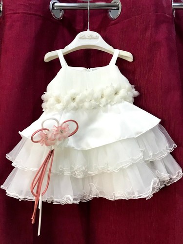 ABITO CERIMONIA BATTESIMO BAMBINA LES ETOILES TG 24 MESI | eBay
