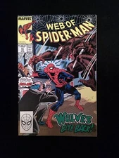Web of Spider-Man #51  MARVEL Comics 1989 VF+
