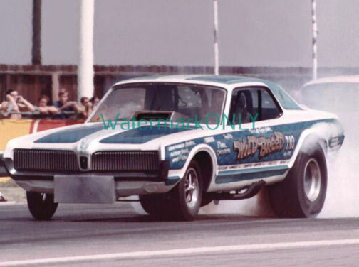 "Wild Breed" 1967 Mercury Cougar NITRO Funny Car PHOTO! #(2)