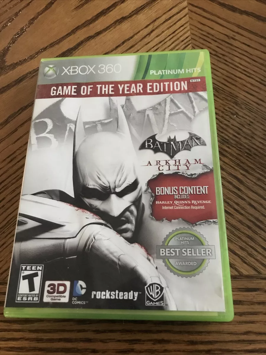 Batman: Arkham City Game of the Year Edition XBOX 360 Complete