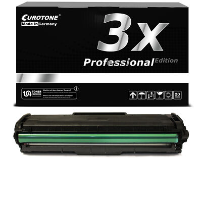 3x PRO Patrone ersetzt Samsung MLT-D101S MLT-D101S/ELS 101S