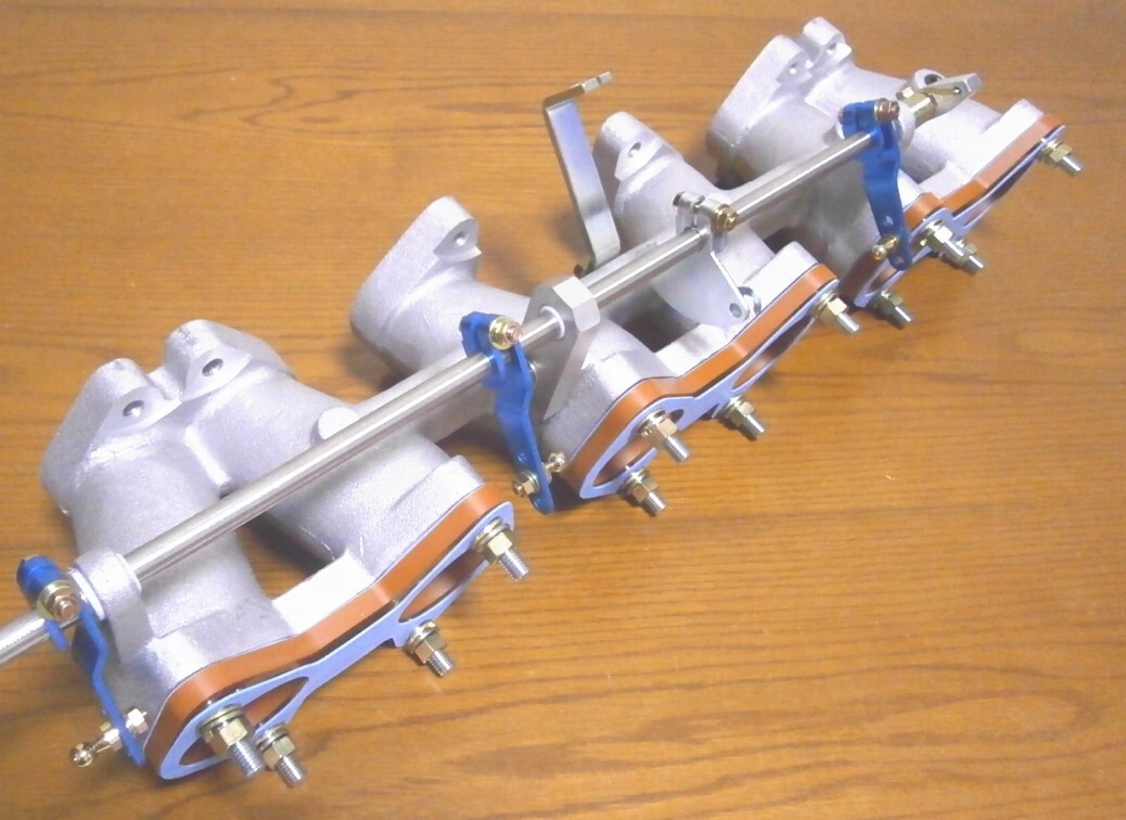 L26 L28 Engine Intake manifold for 50mm Side Draft Carburetor