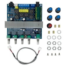 Bluetooth 5.0 TPA3116 Subwoofer Amplifier Audio Board 2.1 HIFI Module 2x50W+100W