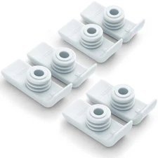 6PCS Top Glides TuffSki Walker Glide Skis - 3 Pairs