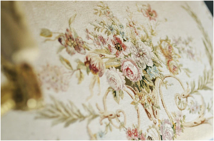 Французский мягкий антикварный диван-сетти и 4 стула Aubusson, 19 век - Изображение 3 из 4